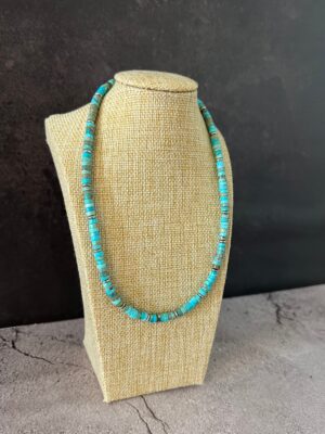 צ׳וקר חרוזי ג׳ספר טורקיז