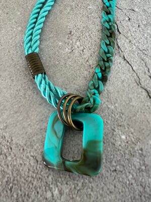 שרשרת שילובים טורקיז