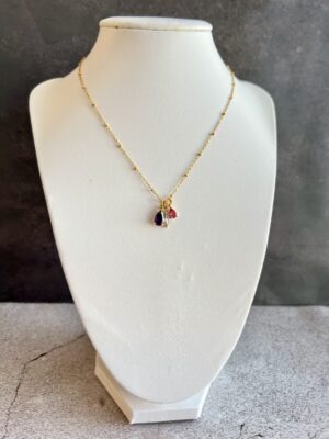 שרשרת לולאות חרוזים טריו עדינה