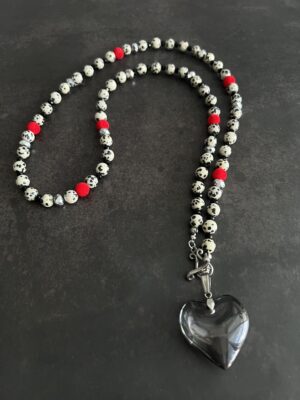 שרשרת לב שחור ג׳אספר דלמטי