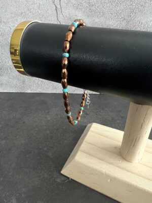 צמיד לרגל המטייט ברונזה