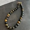 ⁦שרשרת עין הנמר חום ירוק⁩ – תמונה ⁦2⁩