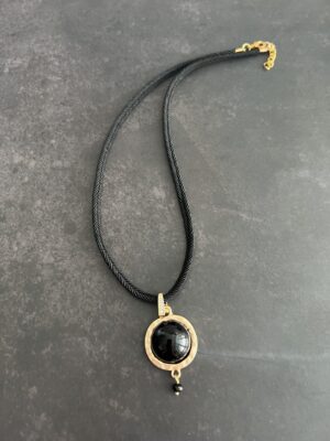 שרשרת חבל עין שחורה