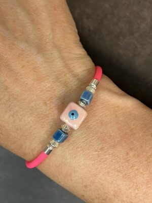 צמיד סיליקון צבעוני Eye Vibe