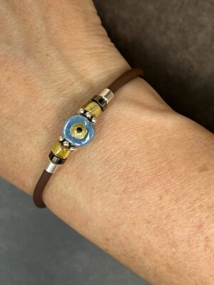 צמיד סיליקון צבעוני Eye Vibe