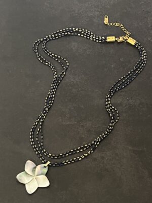 שרשרת חיבורים בכחול וזהב