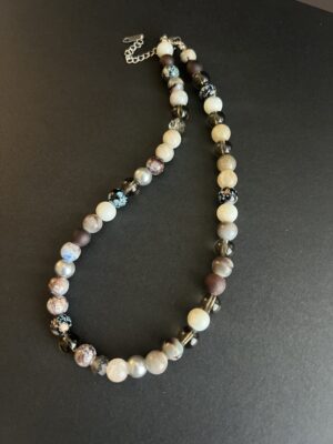 שרשרת צ׳וקר תערובת אבני חן