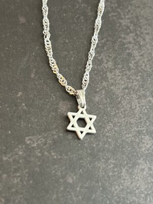 שרשרת ספירלה מגן דוד
