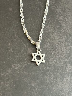 שרשרת ספירלה מגן דוד