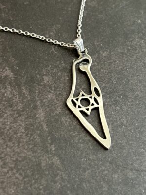 שרשרת לולאות מפת ישראל