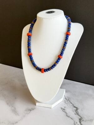 שרשרת לפיס לזולי טיבטי