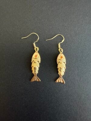 עגילי דג זהב