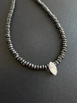 שרשרת אבני המטייט תליון טיפה