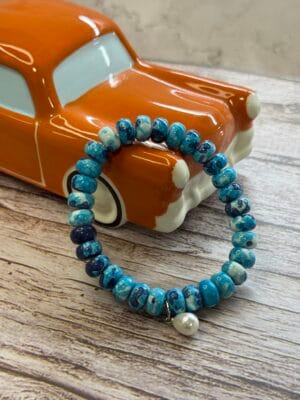 צמיד גמיש ג’אספר טורקיז