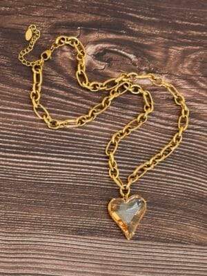 שרשרת לולאות לב שמפניה