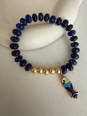 צמיד גמיש לזולי דג