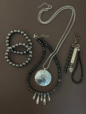 קומבו סטייל שחור וכסוף